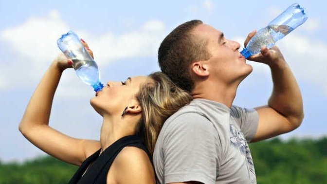 Do you usually drink a lot of water?