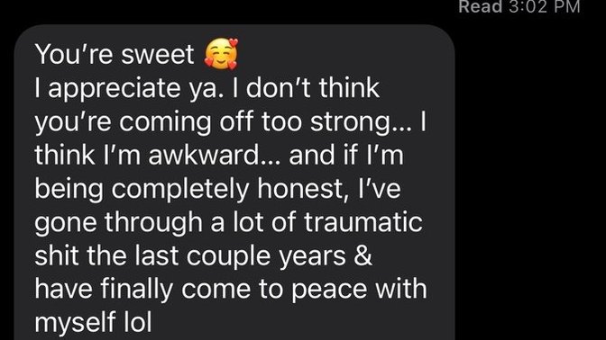 Can I get a honest opinion? About text exchange I had with a girl? kind got some mixed signals? anyways any honest feedback would be appreciated?