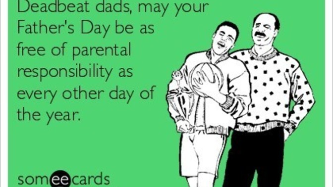 If your "father" was absent majority of your life and now he's just in and our. Would you wish him a happy father's day?