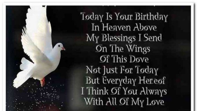 Posthumous birthdays - do you celebrate the birthdays of deceased loved ones?