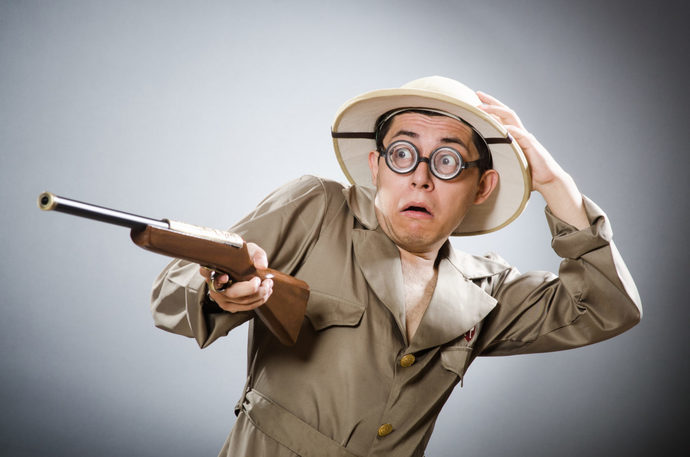 Are the people who are afraid of guns scared because of lack of exposure to them?