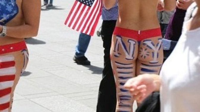 Girls, would you ever dress up in a sexy manner to draw attention to a cause you support?