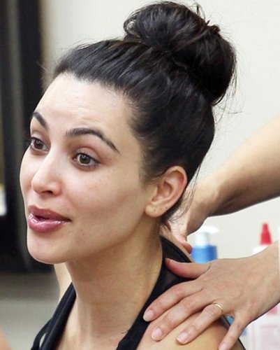 Why does Kim Kardashian look middle eastern?