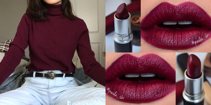 Red vs Burgundy? Which look do you find more attractive?