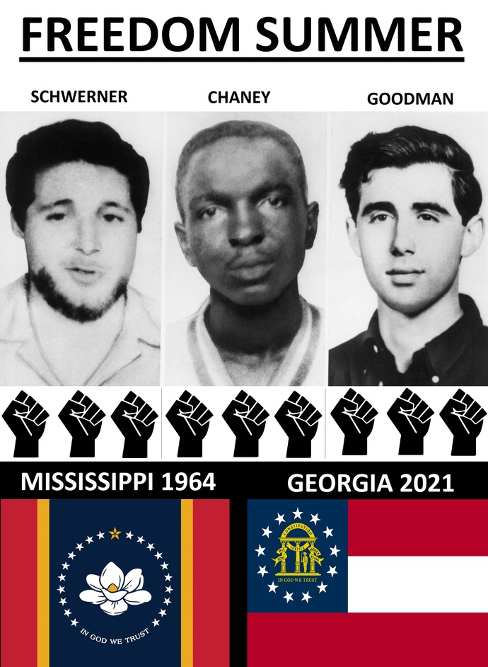 Given whats going on in Georgia, does the anniversary of the Mississippi Burning Murders seem more relevant than previous years?
