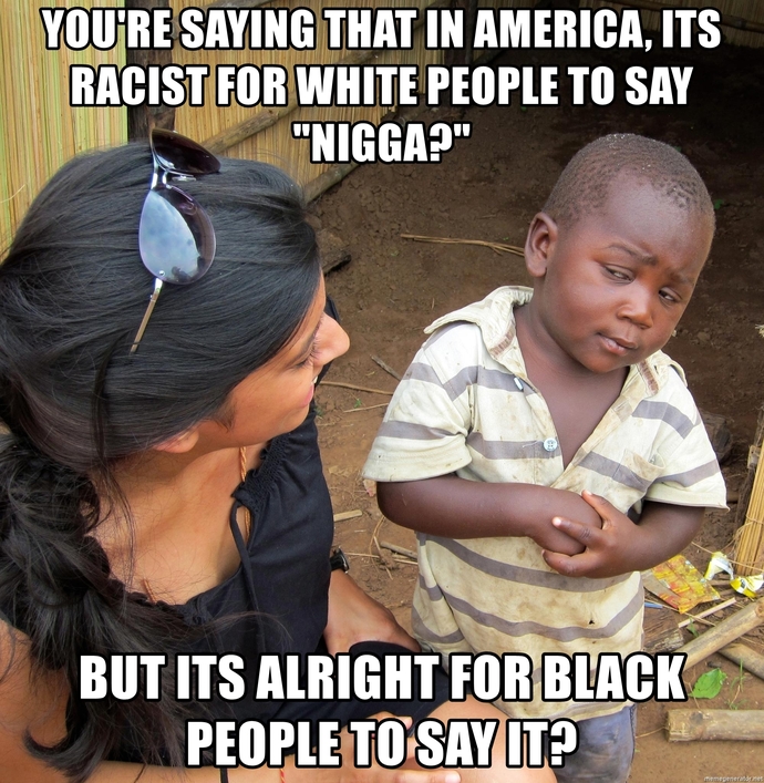 What do you think about people saying the N-Word (Nigga)? What are your thoughts on that word?