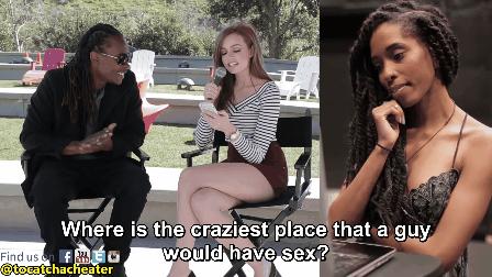 Would you ever do a loyalty test on your SO like in the To Catch a Cheater show?