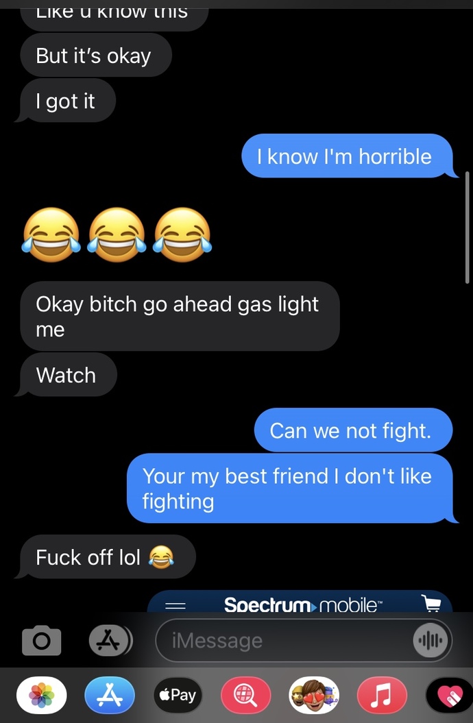 Am I completely wrong or is my friend rude?