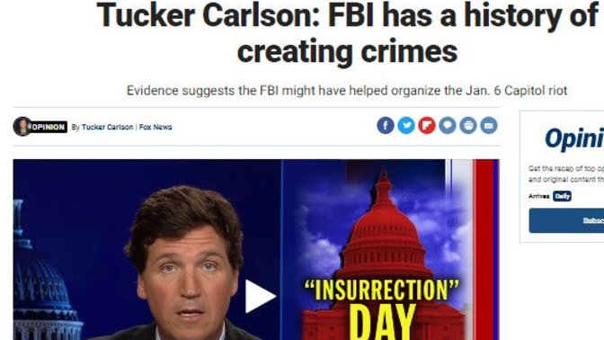 The news the left doesn't want you to hear is always a "conspiracy theory"... until it isn't. Was the fake "insurrection" on January 6th an FBI setup?