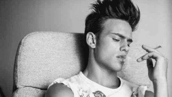 Girls, do you like ''innocent'' type looking guys more or the ''bad boy'' type ones?