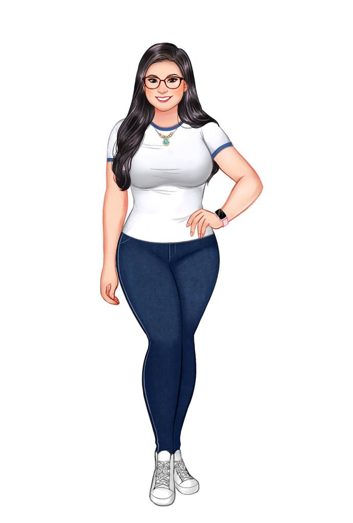 With Asian girls, which type do you think is more attractive?