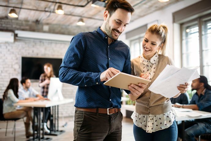 Signs a coworker has a crush on you?
