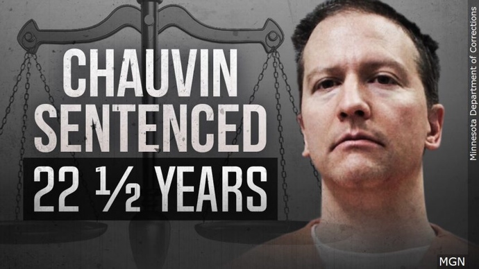 Do you think 22.5 years was not enough time for chauvin? Did he deserve more time?