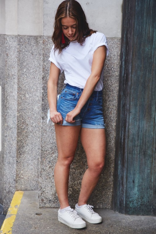 Men- What do you think of denim shorts on a girl?