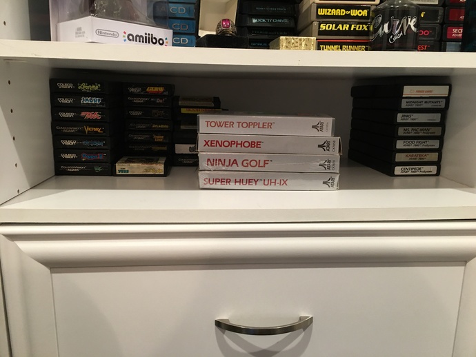 Colecovision and Atari 7800 games