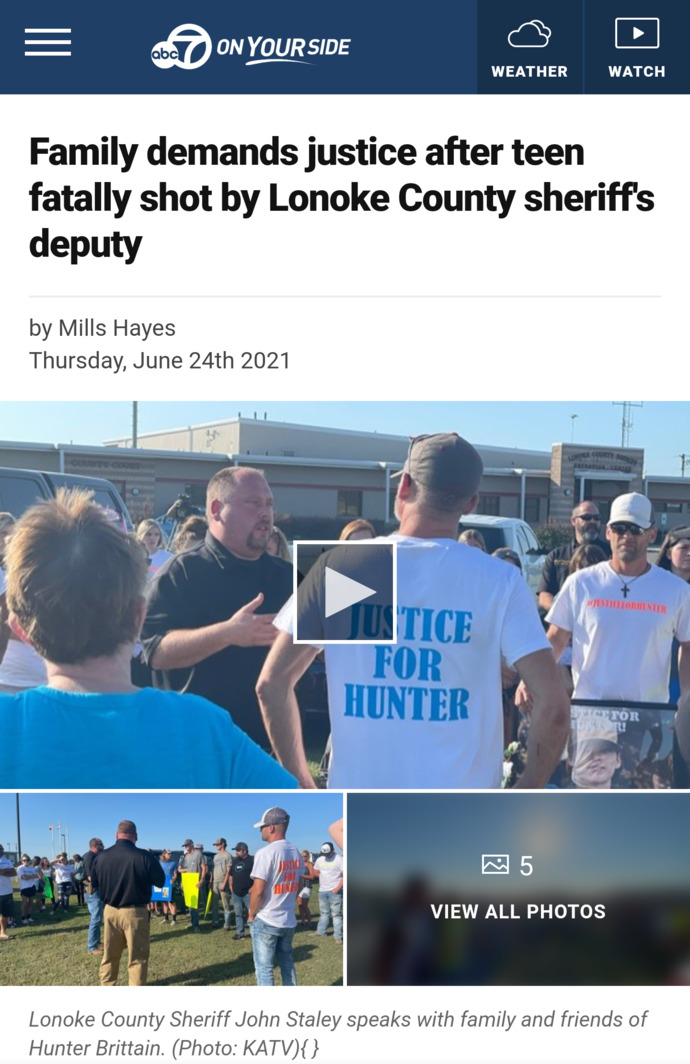 A cop murdered a 17yo white boy a few days ago in Arkansas. Are you going to protest and demand justice?