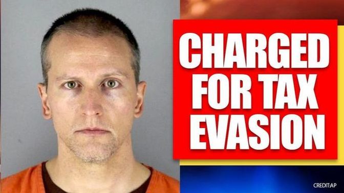Derek Chauvin didn't report 460K in taxable income and is charged with tax evasion, killed George Floyd over 20$?