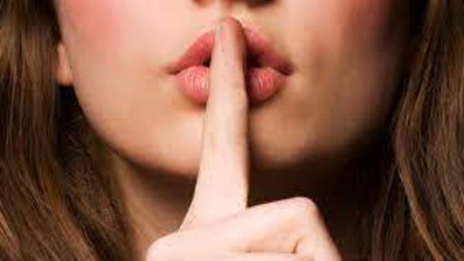 Do you believe in moving in silence?