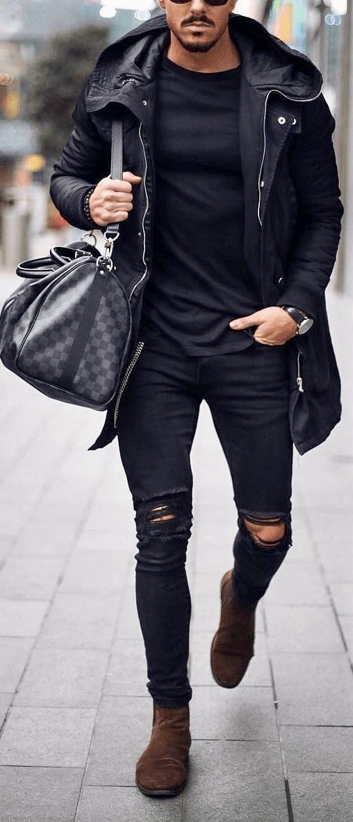 How do you feel about wearing all-black outfits?