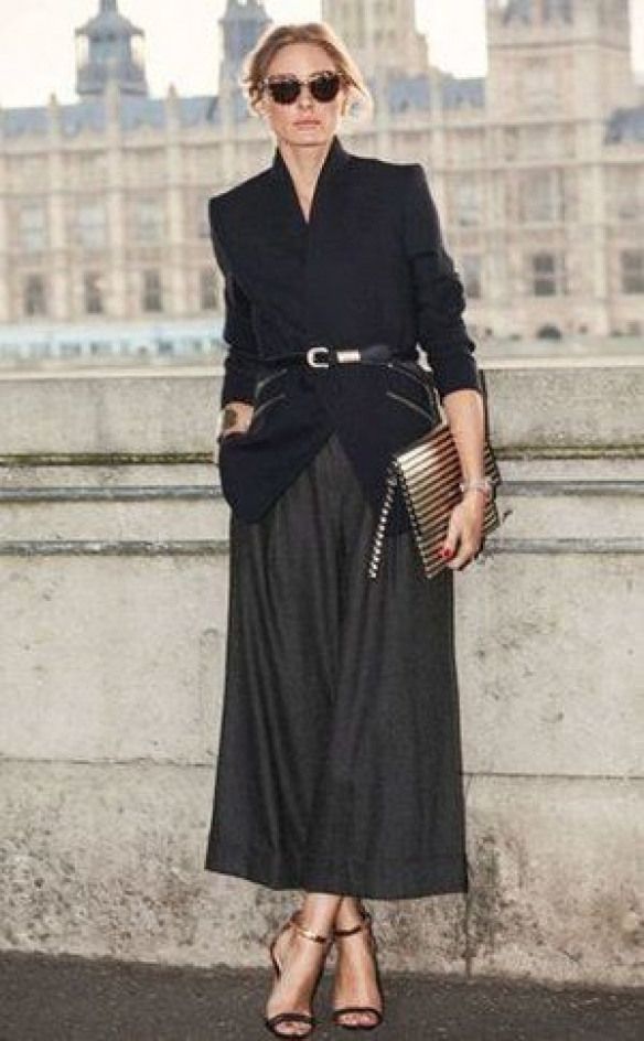 How do you feel about wearing all-black outfits?