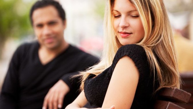 Insecure women: why do you make an effort to get noticed and show interest, but also make an effort to be aloof and push the person away?