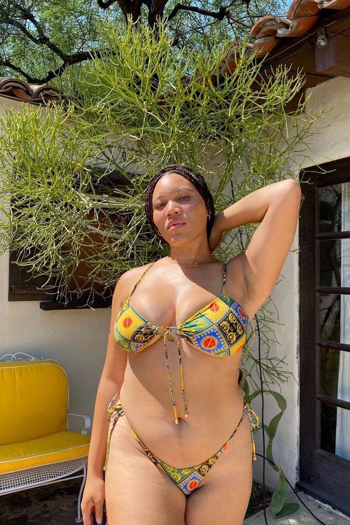 Guys, Why do women who are twigs or chunky wear these types of swim suits?