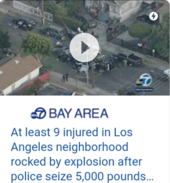 What are your thoughts on the guy who blew up fire works in a quiet neighborhood in ca?