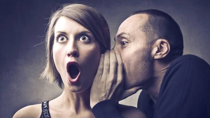 If you want to spread a rumor, what would it be?