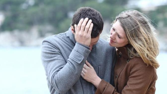 Girls if you saw a man you loved and respected (significant other, family member, friend) crying. Would you comfort him or act like you didn’t see?