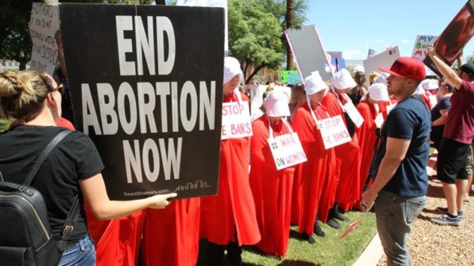 Are anti-abortionists always religious?