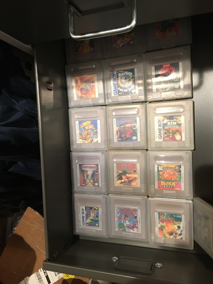 Game boy game collection