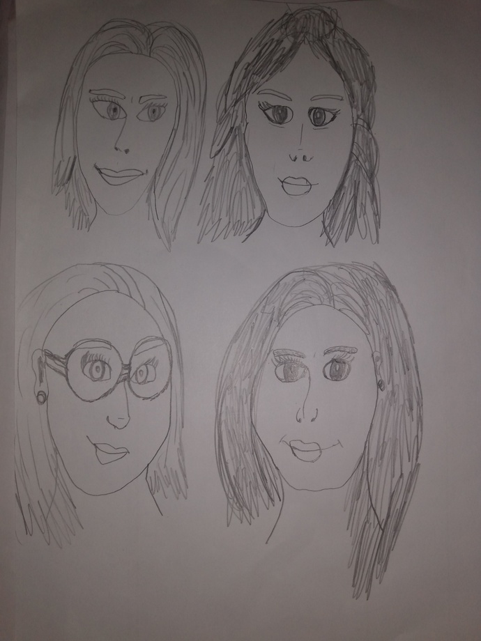 Fiona, Selina, Tricia, Tessa.