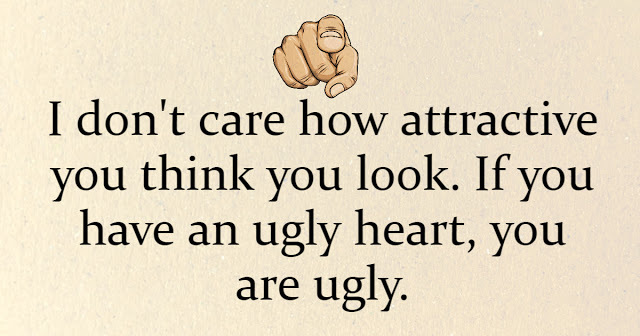 Does an ugly personality ruin a pretty face?