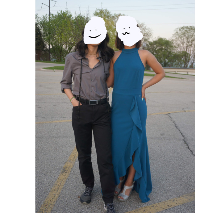 Ignore my shoes 💀 it was last minute, no time to get nice shoes