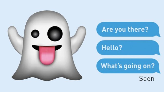 Which of these is the main reason why you last had to ghost someone who was talking to you?
