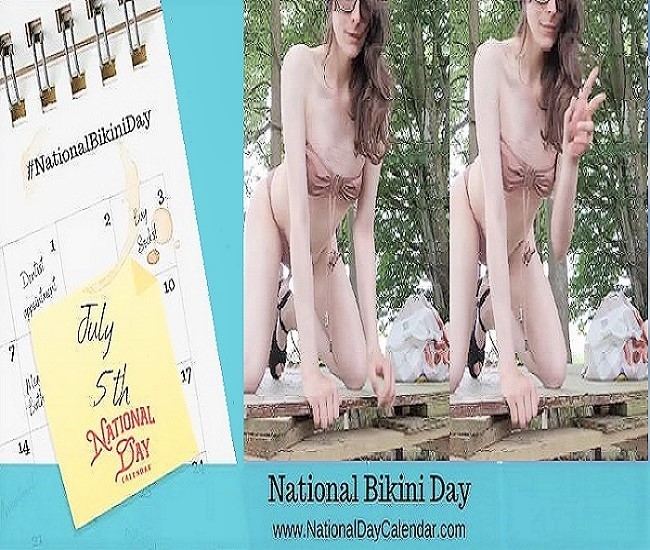 Today, July 5th, is National Bikini Day, will you be partaking?