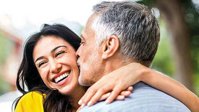What do you think is the biggest age gap acceptable between a man and a woman in a relationship?