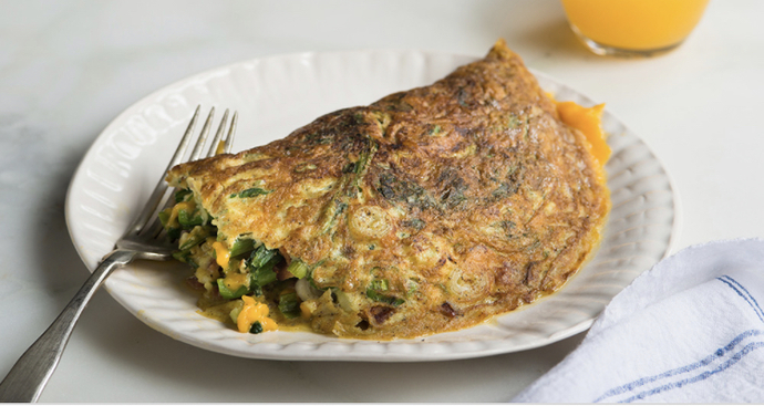 Would it be a bad idea to make my boyfriend an omelette for lunch/dinner tomorrow or is that just a breakfast food?
