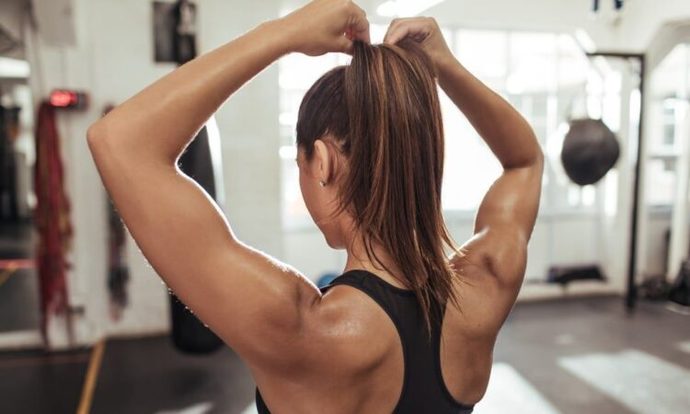 Do women usually dont focus on upper body when working out?