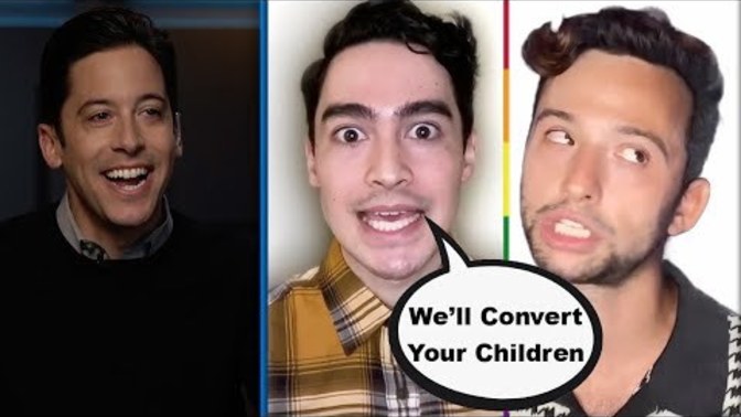 "Well convert your children" has the LGBT movement gone too far?