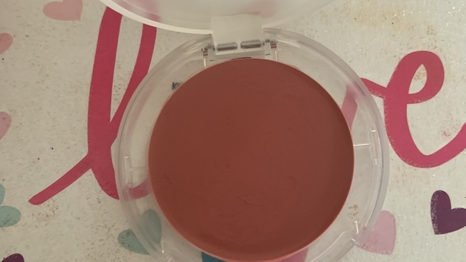 Choose a cream blush?