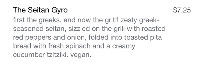 I’m excited I’m going to a vegetarian restaurant tomorrow, if you were to go which one of these meals would you choose?