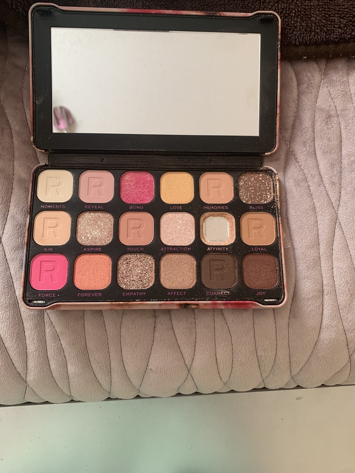 Would you feel upset if the eyeshadow palette you ordered came like this?