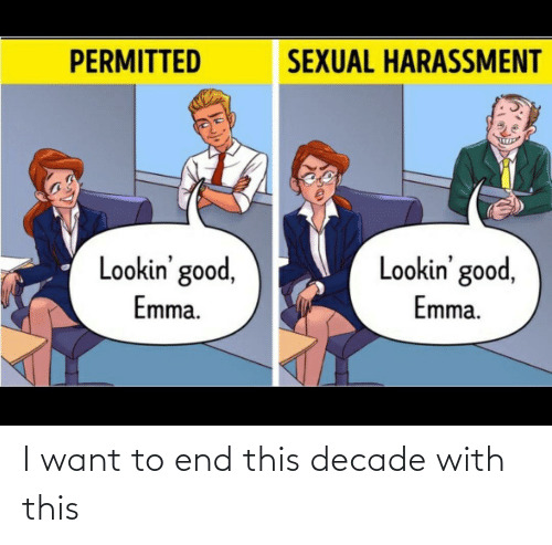 Why do feminists consider a 'gaze' or 'a glimpse' as a sexual harassment?