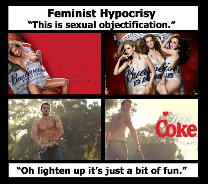Why do feminists consider a 'gaze' or 'a glimpse' as a sexual harassment?
