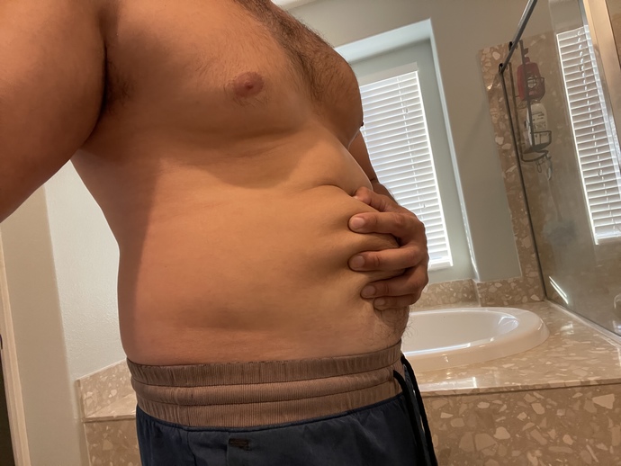 Just lost 30 pounds and a really big belly and I notice I’m stuck with this soft flubber anyone have this issue after losing weight?
