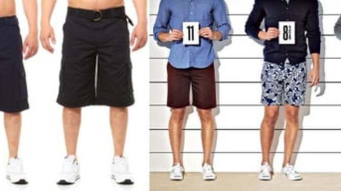 Girls would you rather see guys in shorts below or above the knee? Guys which would you rather wear?