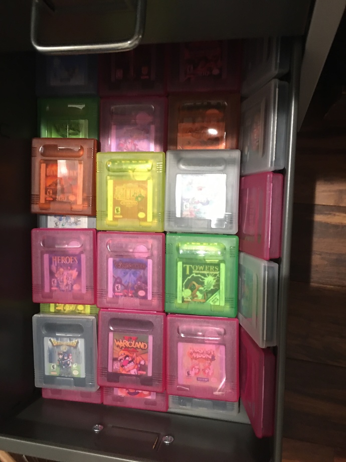 my gameboy color collection