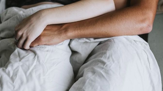 If a new partner places your wrapped hand around over their heart while spooning... Are they in Love?