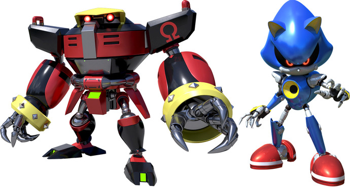 Which of these two fictional robots do you like better? The bulky, strong, muscular RED one, or the sleek, slim, and fast BLUE one?